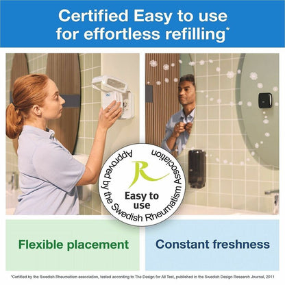 TORK Constant Air Fresheners Blossom Scent - 1.1 fl oz (0 quart) - Blossom - Odor Neutralizer - 6 / Carton
