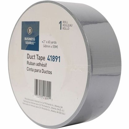 Business Source General-purpose Duct Tape - 60 yd Length x 2" Width x 9 mil Thickness - Gray - 1 Roll