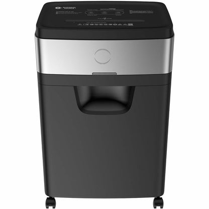 Business Source 6.6-Gallon Bin Cross-Cut Shredder - Cross Cut - 20 Per Pass - for shredding Paper, Staples, Credit Card 