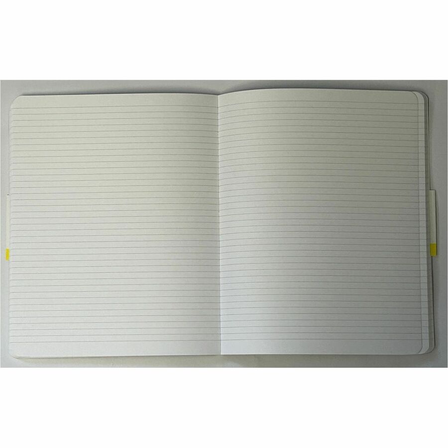 Dome Personal Journal - 8×10 Inch Softcover Black Lined Journal Notebook - 192 Pages - 60 lb Basis Weight - 8" x 10" She