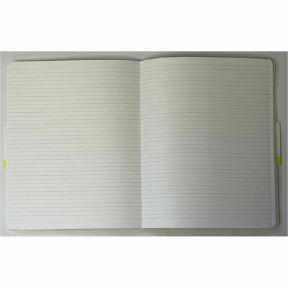 Dome Personal Journal - 8×10 Inch Softcover Black Lined Journal Notebook - 192 Pages - 60 lb Basis Weight - 8" x 10" She