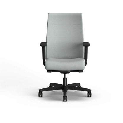 HON Ignition 2.0 Upholstered Back Task Chairs - Gray Seat Color - Vinyl Seat Material - Black Back Color - Vinyl Back Ma