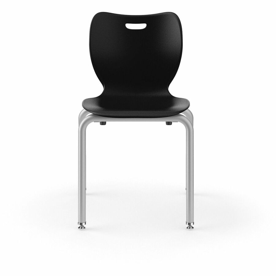 HON SmartLink 4-Leg Chair - Finish: Black - For Guest Room - 4 / Carton