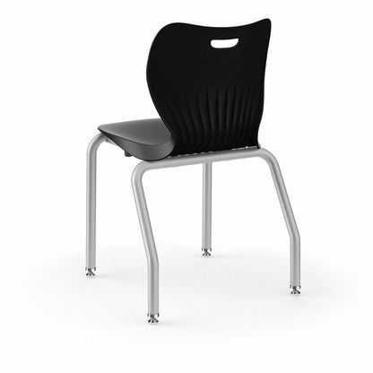 HON SmartLink 4-Leg Chair - Finish: Black - For Guest Room - 4 / Carton