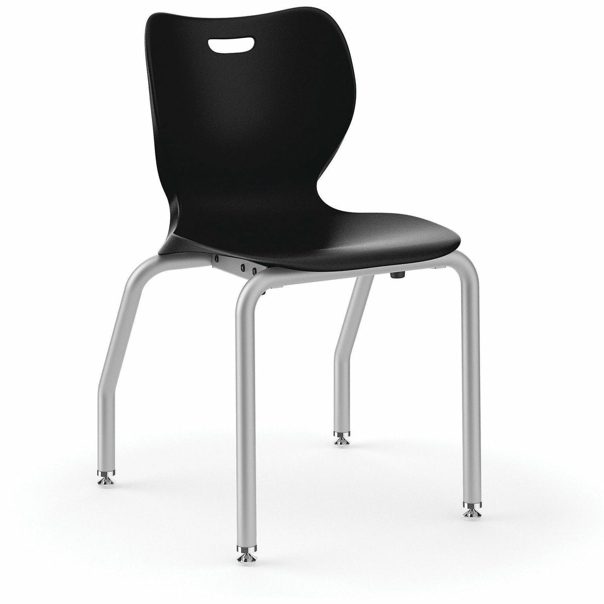 HON SmartLink 4-Leg Chair - Finish: Black - For Guest Room - 4 / Carton