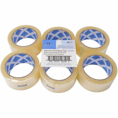 Sparco Premium Heavy-duty Packaging Tape Roll - 55 yd Length x 1.88" Width x 3 mil Thickness - 3" Core - Clear - Acrylic