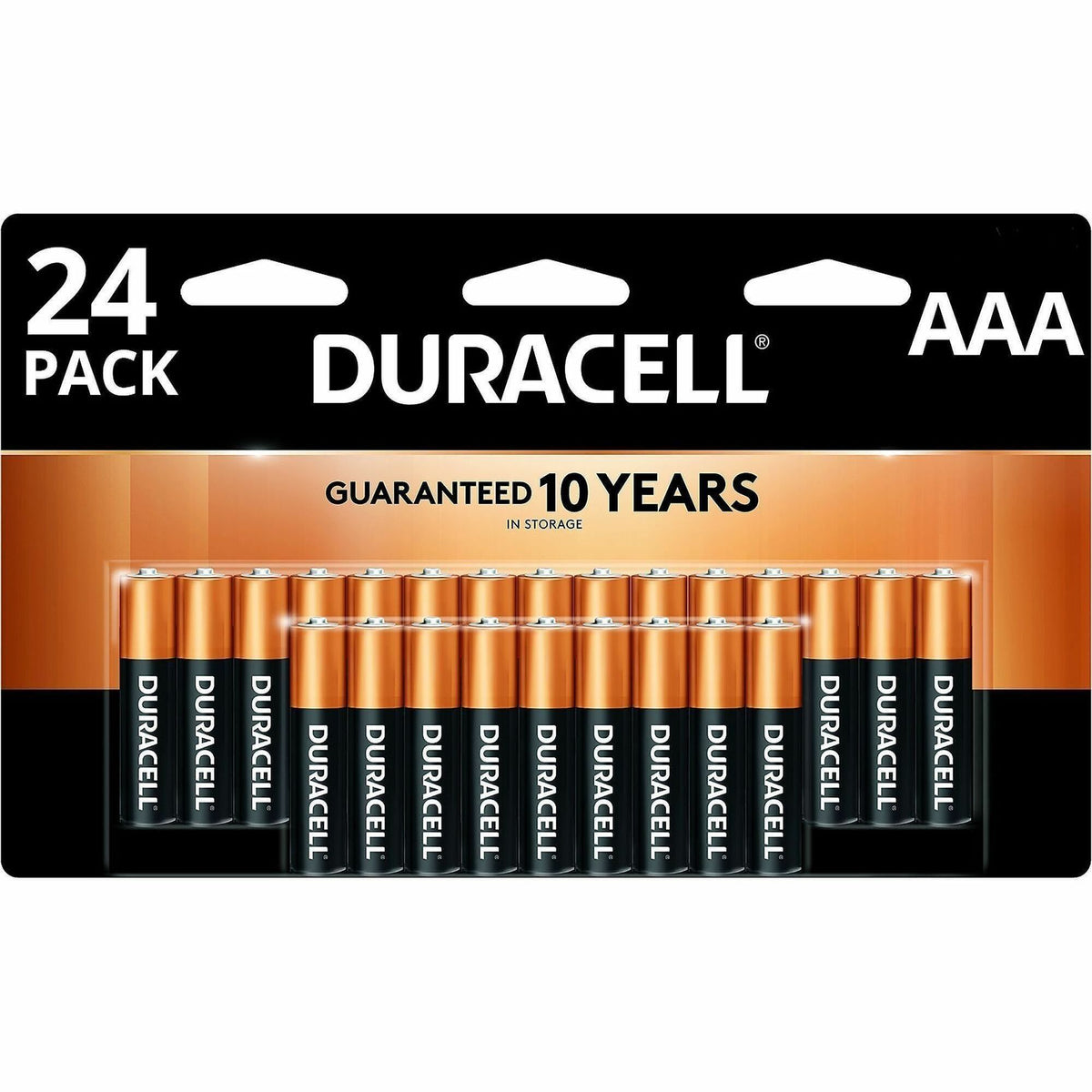 Duracell CopperTop Alkaline AAA Batteries - 24 / Pack