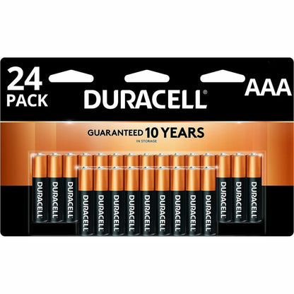 Duracell CopperTop Alkaline AAA Batteries - 24 / Pack