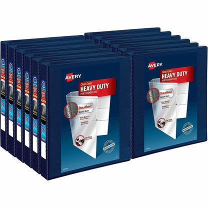 Avery® One Touch Heavy-Duty View Binder - 1" Binder Capacity - Letter - 8 1/2" x 11" Sheet Size - 275 Sheet Capacity - 1
