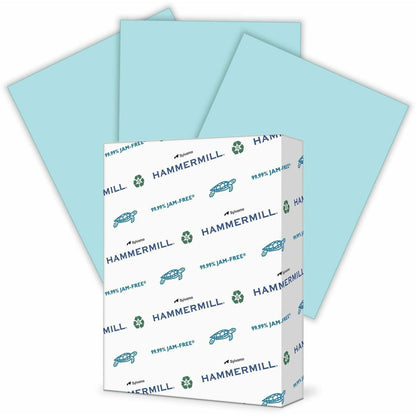 Hammermill 24lb Color Paper - Letter - 8 1/2" x 11" - 24 lb Basis Weight - Jam-free, Eco-friendly - Blue - 500 Sheets pe
