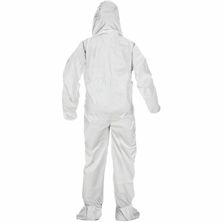 Ansell Health KleenGuard A30 Protection Coveralls - Recommended for: Pharmaceutical, Maintenance - 4XL - 25 / Carton