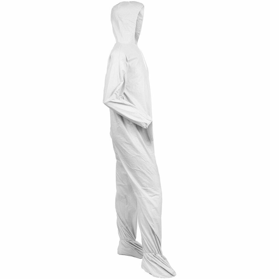 Ansell Health KleenGuard A30 Protection Coveralls - Recommended for: Pharmaceutical, Maintenance - 4XL - 25 / Carton