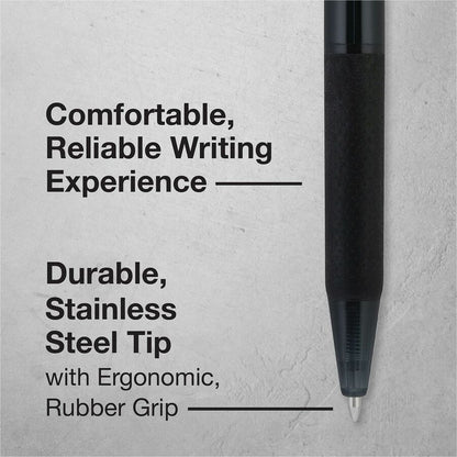 Pilot BP-1 RT Ballpoint Pens - 1.0 mm Pen Point - Retractable - Black Ink - Oil Based - Stainless Steel Tip - Writing, S