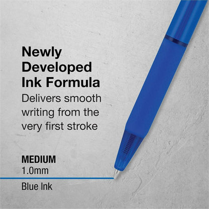Pilot BP-1 RT Ballpoint Pens - 1.0 mm Pen Point - Retractable - Blue Ink - Oil Based - Stainless Steel Tip - Writing, Sc