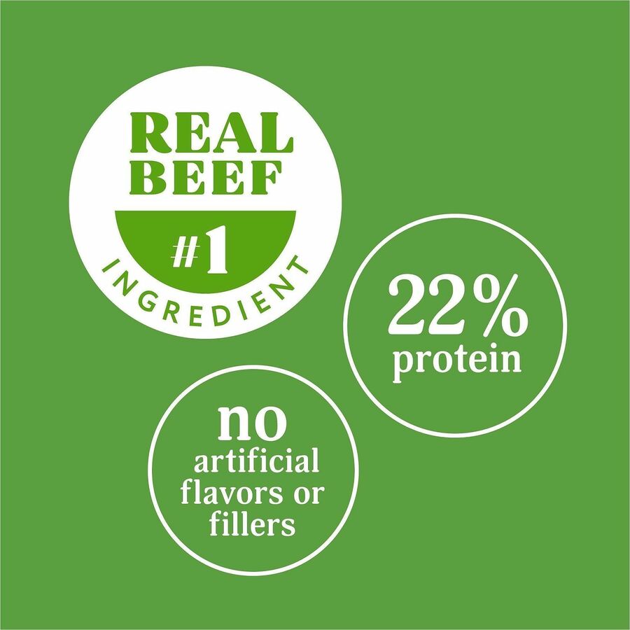 Milo's Kitchen Beef & Rice Dog Treats - For Dog - Sliced - Beef Sausage, Rice - 10 oz - 1 Each