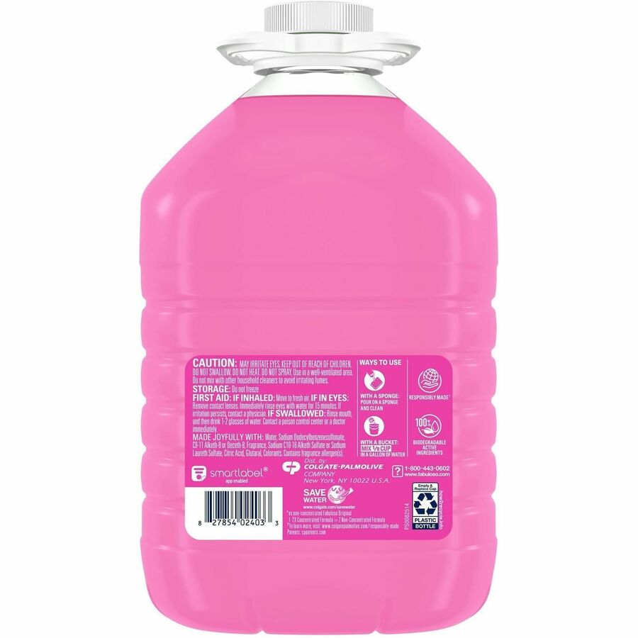 Fabuloso All-Purpose Cleaner - For Multipurpose, Multi Surface - Concentrate - Watermelon Scent - 4 / Carton