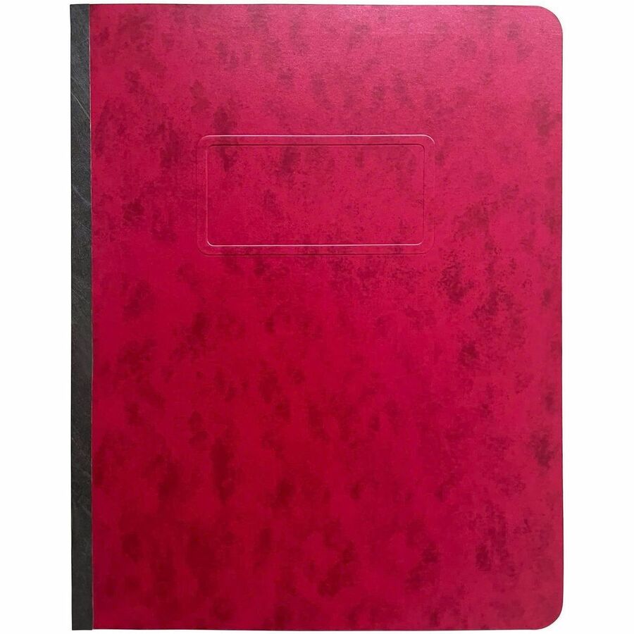 Business Source Letter Report Cover - 3" Folder Capacity - 8 1/2" x 11" - Red - 0% Recycled - 4 / Carton