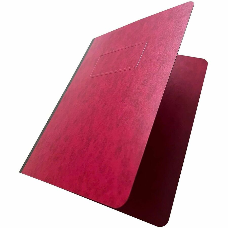 Business Source Letter Report Cover - 3" Folder Capacity - 8 1/2" x 11" - Red - 0% Recycled - 4 / Carton