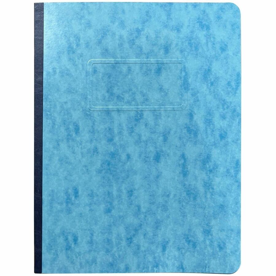 Business Source Letter Report Cover - 3" Folder Capacity - 8 1/2" x 11" - Light Blue - 0% Recycled - 4 / Carton