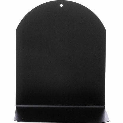 Business Source Steel Bookends - 7" Height - Magnetic - Black - Steel - 24 / Carton