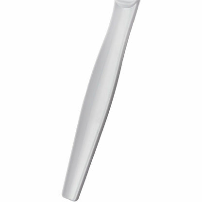 Genuine Joe Disposable Polystyrene Cutlery - Knife - Knife - Food, Cafeteria, Breakroom - Disposable - Polystyrene - Whi