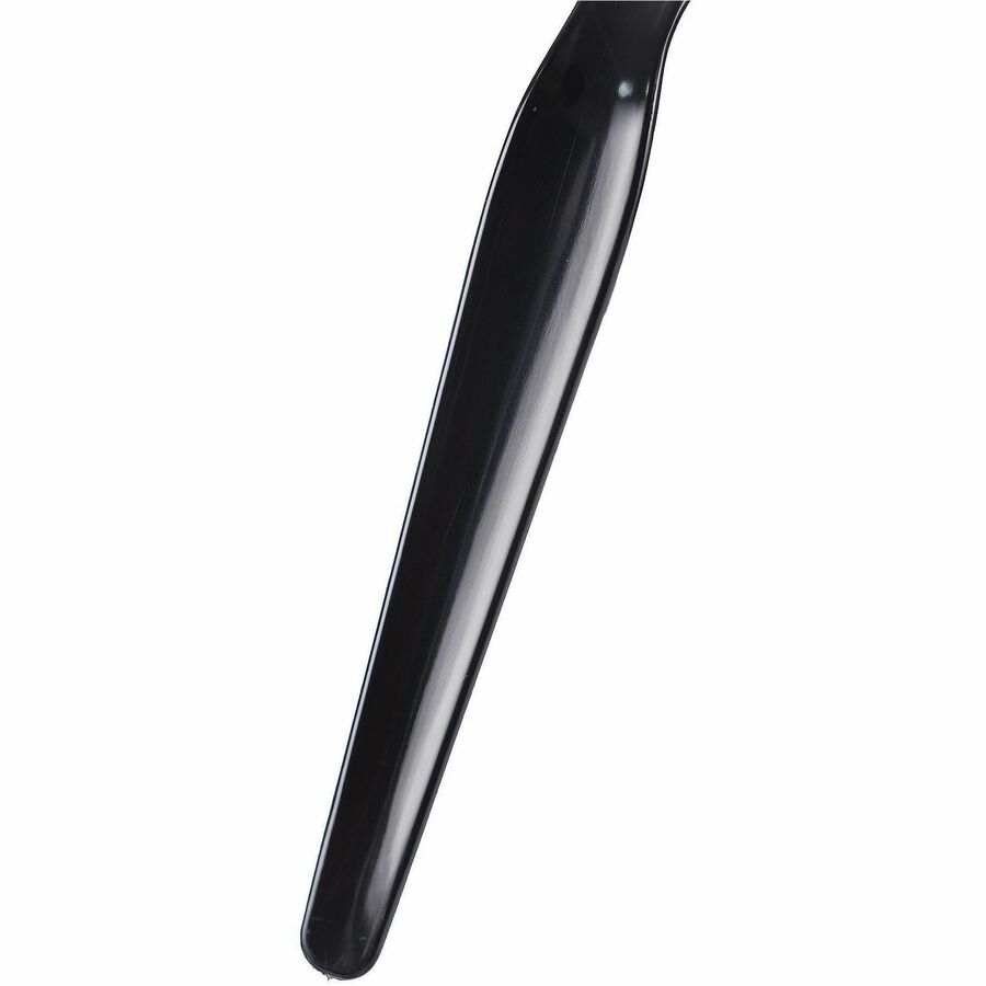 Genuine Joe Disposable Polystyrene Cutlery - Soup Spoon - Soup Spoon - Food, Cafeteria, Breakroom - Disposable - Polysty