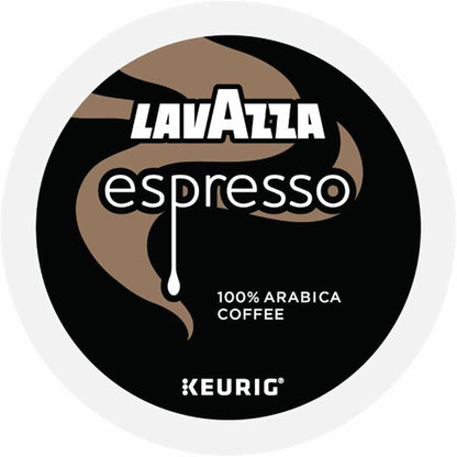 Lavazza K-Cup Espresso Italiano Coffee - Compatible with Keurig Brewer - Medium - K-Cup - Italian Espresso - Kosher - 22