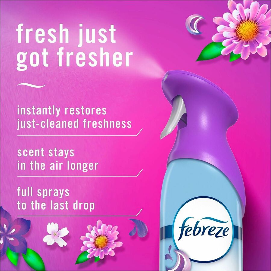 Febreze Air Mist Air Freshener Spray - Spray - 8.1 fl oz (0.3 quart) - Gain Moonlight Breeze - Odor Neutralizer, Long La