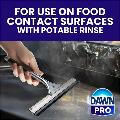Dawn Pro Hi-Temp Grill Cleaner - For Grill, Kitchen, Commercial - 1 quart - Non-corrosive - Yellow - 6 / Carton