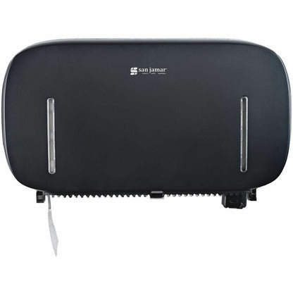 San Jamar Timeless Twin-Roll Bathroom Tissue Dispenser - Roll Dispenser - 2 x Roll - 20" Height x 11.6" Width x 4.8" Dep