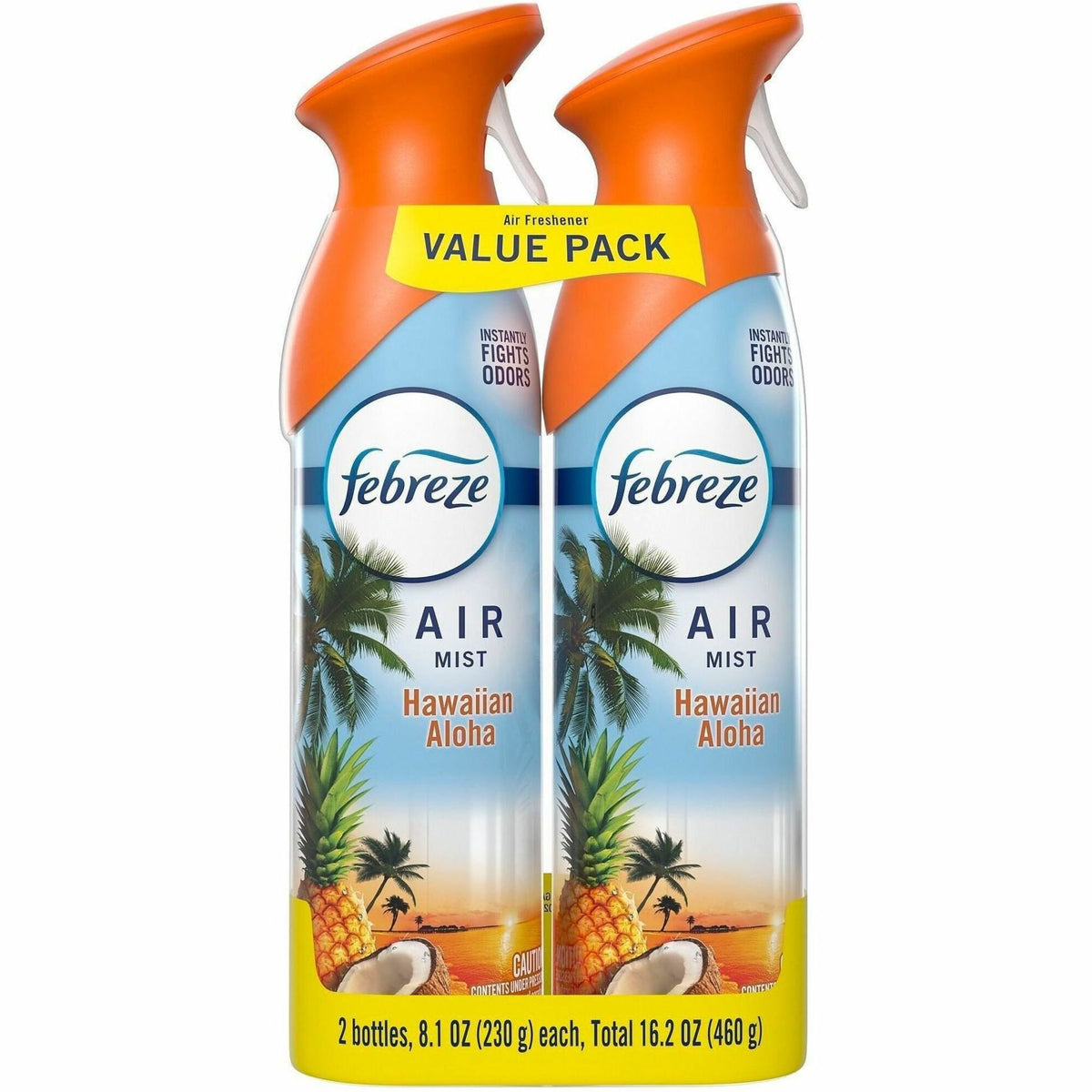 Febreze Air Mist Air Freshener Spray - Spray - 8.1 fl oz (0.3 quart) - Hawaiian Aloha - Odor Neutralizer, Long Lasting -