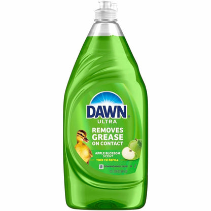 Dawn Dish Soap - For Multipurpose - Liquid - 38 fl oz (1.2 quart) - Apple Blossom Scent - Recommended For: Grease Remove