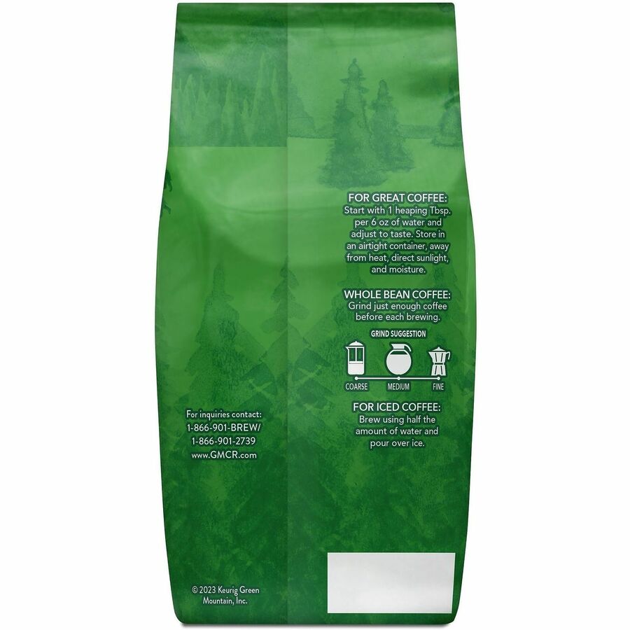 Green Mountain Coffee Whole Bean Dark Magic Coffee - Dark - Whole Bean - Dark Magic - Kosher - 6 / Carton