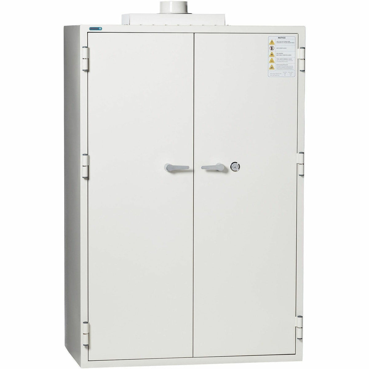 Phoenix Battery Commander Safe - 20.09 ft³ - 4 Shelve(s) - Key Lock - Explosive Resistant, Fire Resistant, Heat Resistan