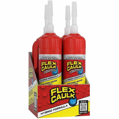 FLEX Advanced High-Performance Caulk - Clear - 0.19 lb - 1