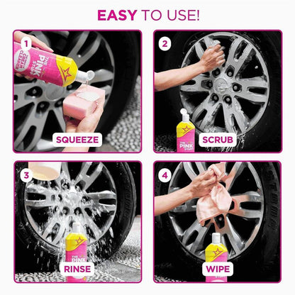 The Pink Stuff Cream Cleaner - For Multi Surface, Multipurpose - Cleaning Cream, Liquid - 16.9 fl oz (0.5 quart) - 12 / 