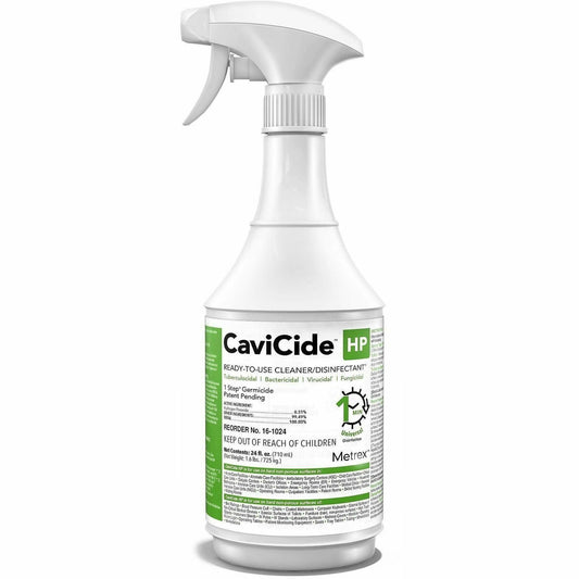 Cavicide Disinfectant Cleaner - For Multipurpose - Ready-To-Use - Spray - 24 fl oz (0.8 quart) - 12 / Carton