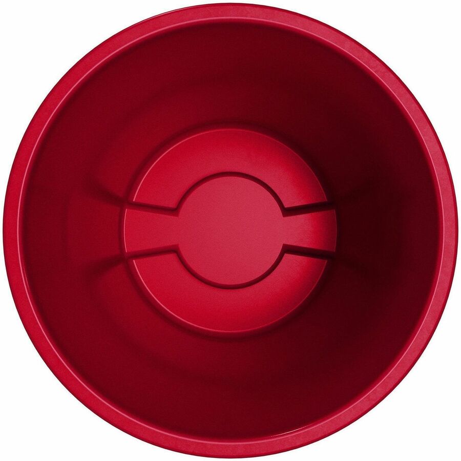 Sparta Bronco Round Waste Containers - Open Top - 44 gal Capacity - Round - Manual - For Food Service - 1 Each