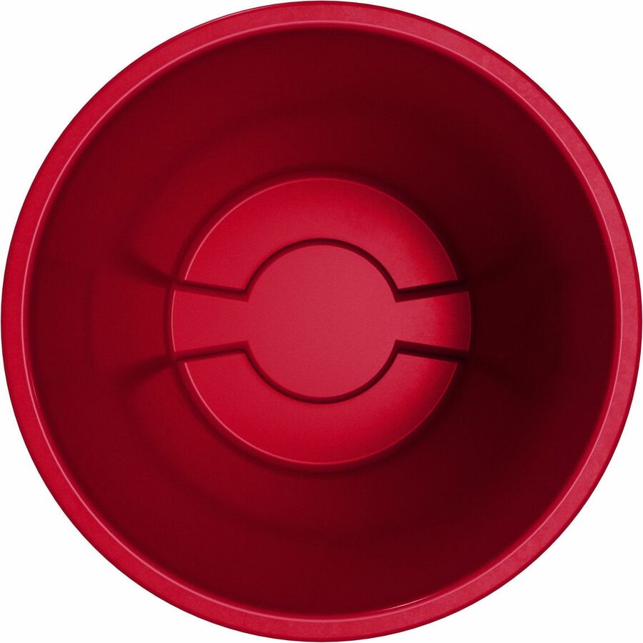 Sparta Bronco Round Waste Containers - Open Top - 44 gal Capacity - Round - Manual - For Food Service - 1 Each