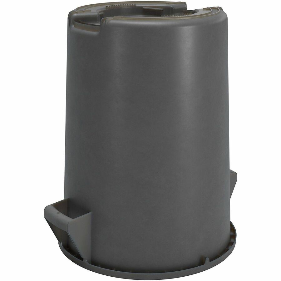 Sparta Bronco Round Waste Containers - Open Top - 44 gal Capacity - Round - Manual - For Food Service - 1 Each
