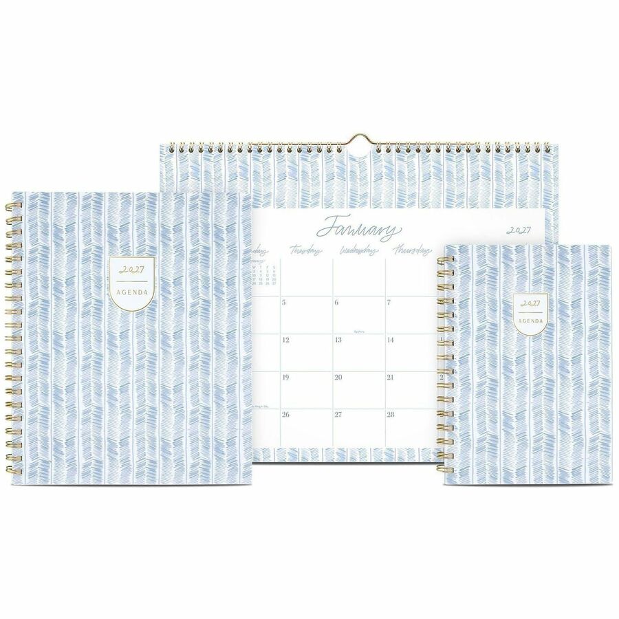 Cambridge Leah Bische Monthly Wall Calendar - Monthly - 12 Month - January 2027 to December 2027 - 15" x 12" Sheet Size 