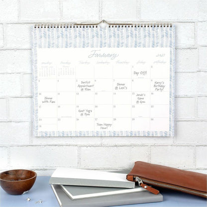 Cambridge Leah Bische Monthly Wall Calendar - Monthly - 12 Month - January 2027 to December 2027 - 15" x 12" Sheet Size 