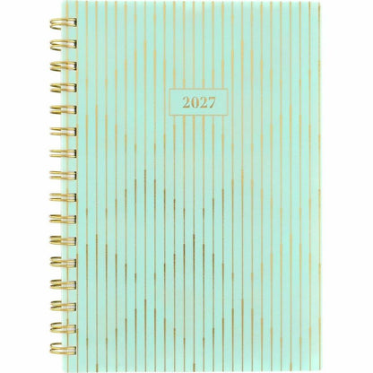 Cambridge Glimmer Weekly/Monthly Planner - Monthly, Weekly - 12 Month - January 2027 to December 2027 - 5 1/2" x 8 1/2" 
