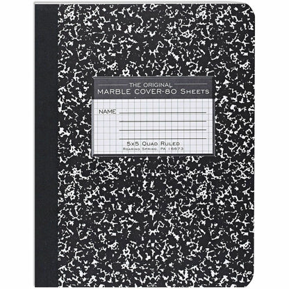 Roaring Spring Quad-Ruled Composition Notebooks - 80 Sheets - 160 Pages - Sewn/Tapebound - Both Side Ruling Surface - Qu