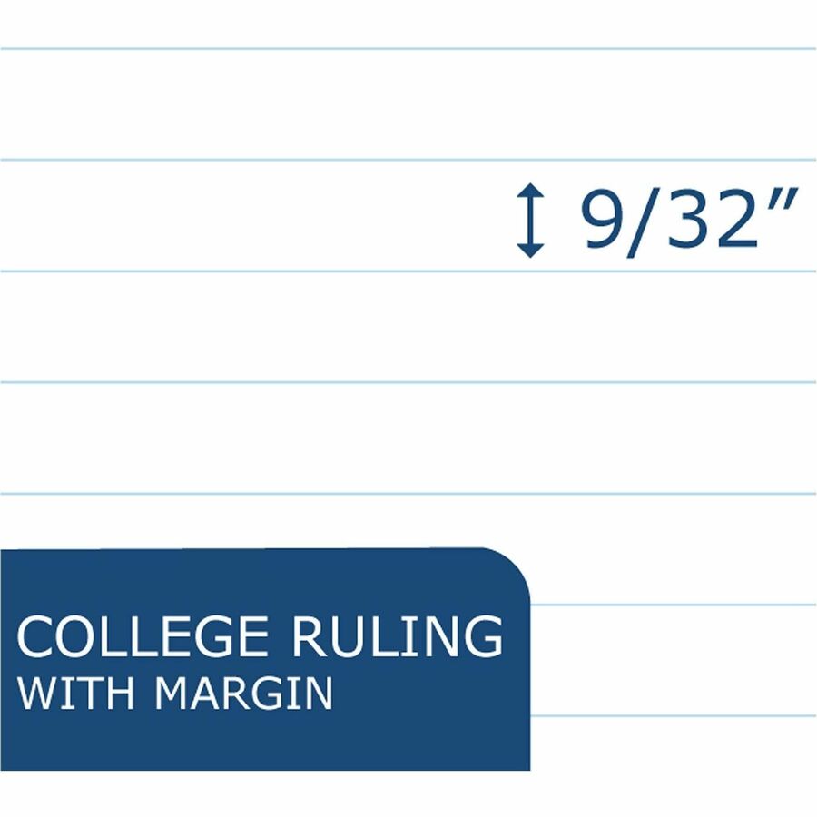Roaring Spring 100-sheet College Ruled Comp. Book - 100 Sheets - 200 Pages - Sewn/Tapebound - Both Side Ruling Surface -