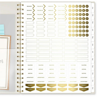 At-A-Glance WorkStyle Focus Planner - Weekly, Monthly - 12 Month - January 2027 to December 2027 - Letter - 8 1/2" x 11"
