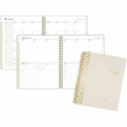 At-A-Glance WorkStyle Focus Planner - Weekly, Monthly - 12 Month - January 2027 to December 2027 - Letter - 8 1/2" x 11"