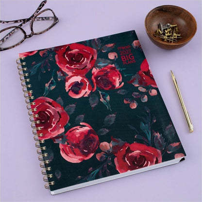 Mead BIG PLANS Tea Part Weekly/Monthly Planner - Weekly, Monthly - 15 Month - October 2026 to December 2027 - Letter - 8