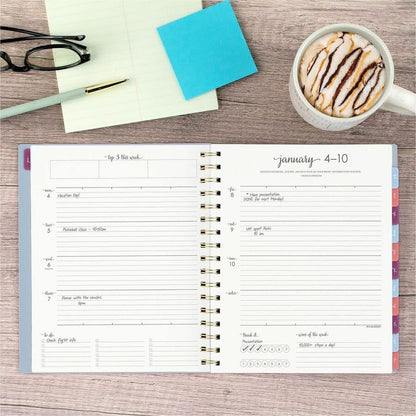 At-A-Glance Harmony Weekly/Monthly Planner - Weekly, Monthly - 13 Month - January 2027 to January 2028 - 7" x 8 3/4" She