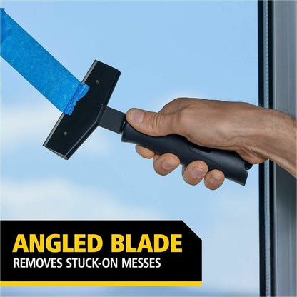 Rubbermaid Commercial Glass Scraper - 1.3" Height x 4.3" Width x 9.7" Length - Rust Resistant, Durable, Ergonomic Handle